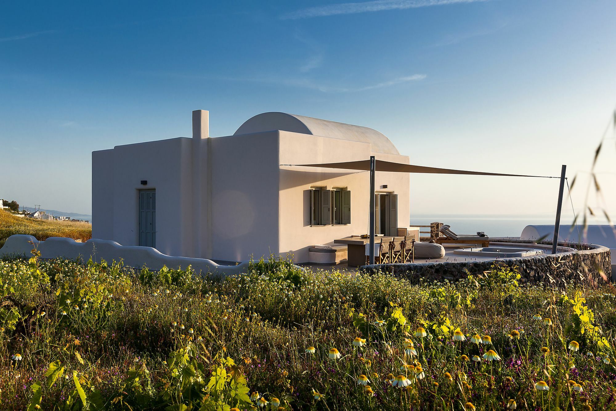 Villa Vinea Santorini 이메로비글리 외부 사진