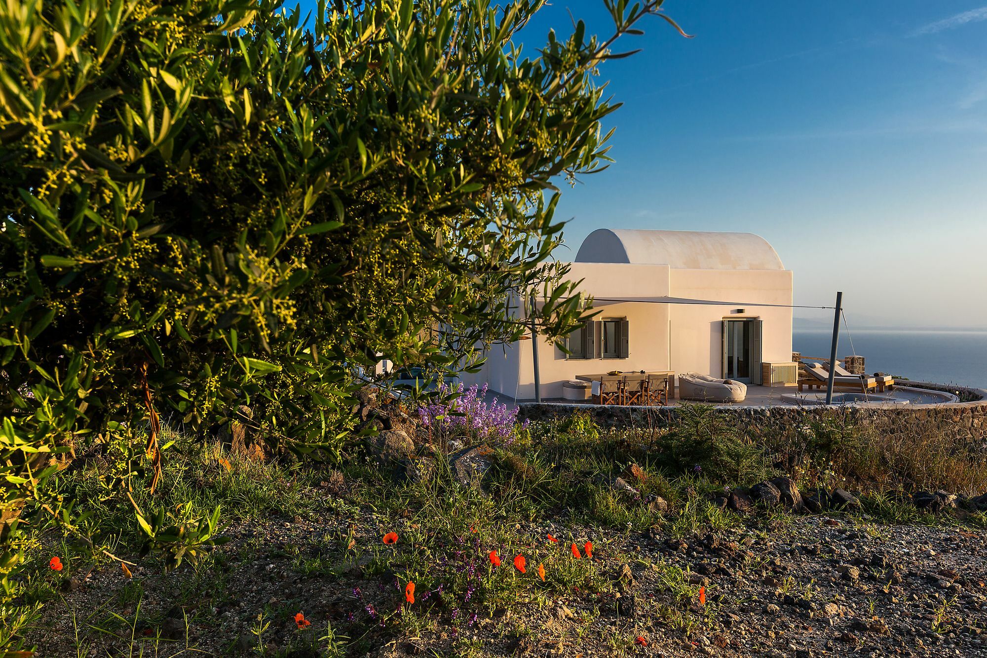 Villa Vinea Santorini 이메로비글리 외부 사진